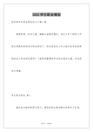 2024学生职业规划_30