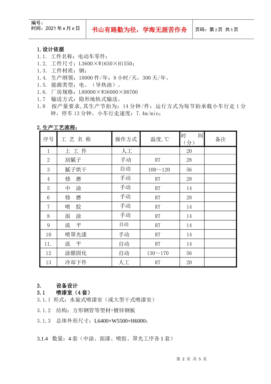 山东电动车涂装线方案1_第2页