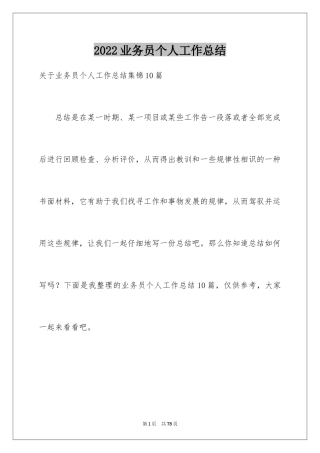 2024业务员个人工作总结_38