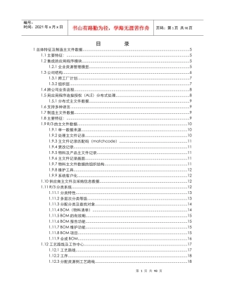 生产管理资料知识