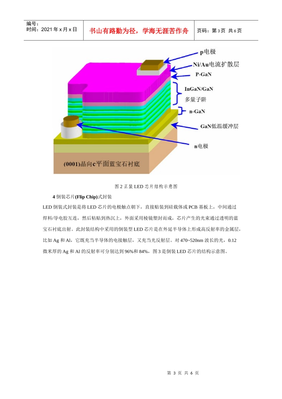 大功率发光芯片封装结构_第3页