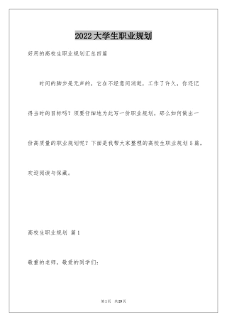 2024大学生职业规划_1116