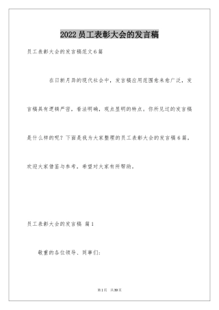 2024员工表彰大会的发言稿_6