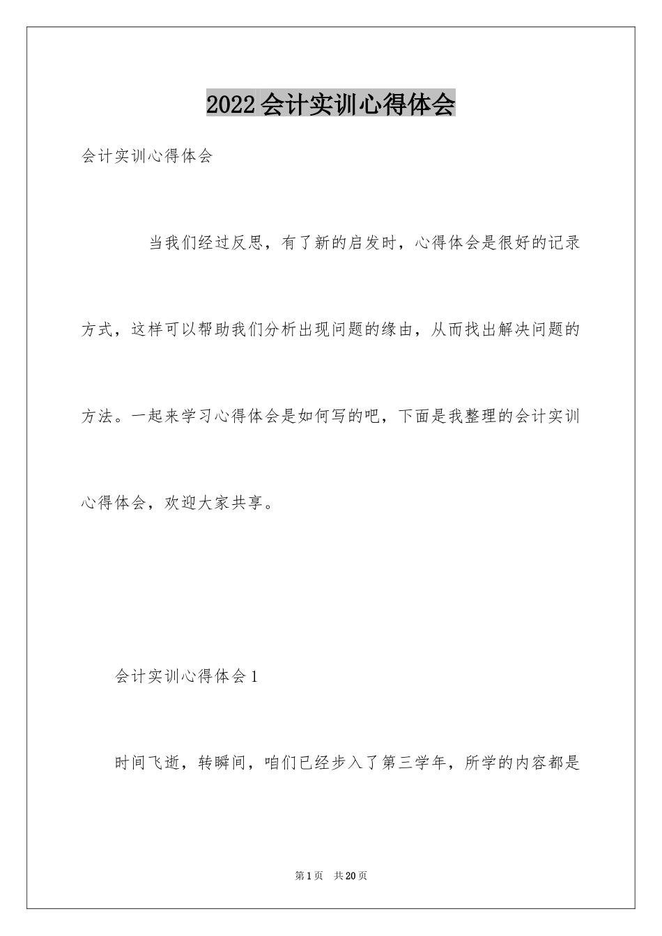 2024会计实训心得体会_18_第1页