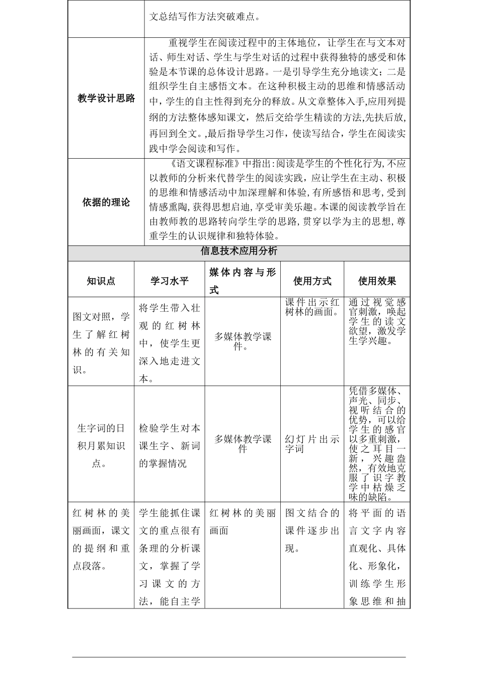 《红树林》教学设计_第2页