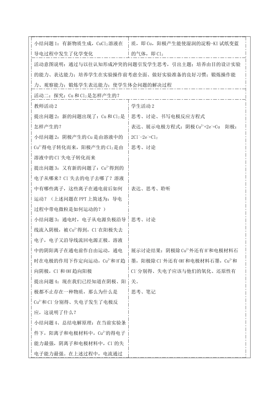 《电解池》教学设计_第3页