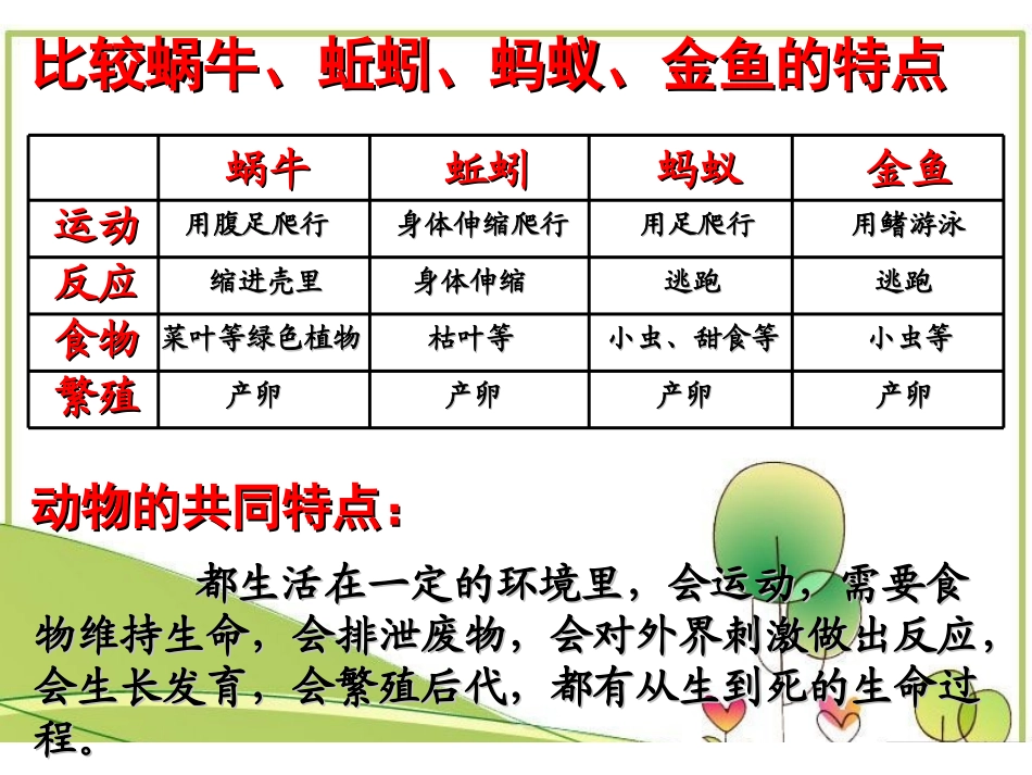 动、植物有相同特点的比较_第2页
