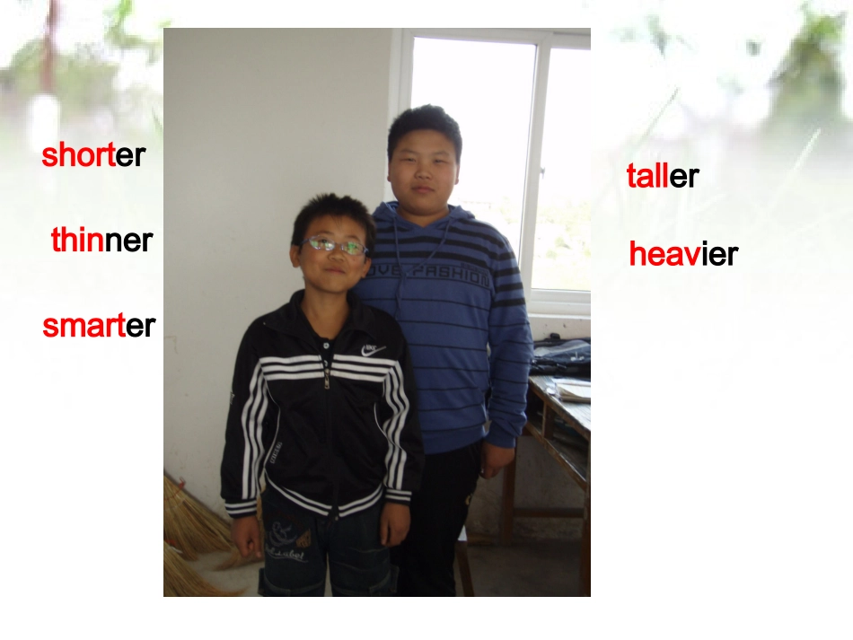 2013版人教版新目标八年级上册英语Unit3+I’m+more+outgoing+than+my+sister复习课件(28张) (2)_第3页