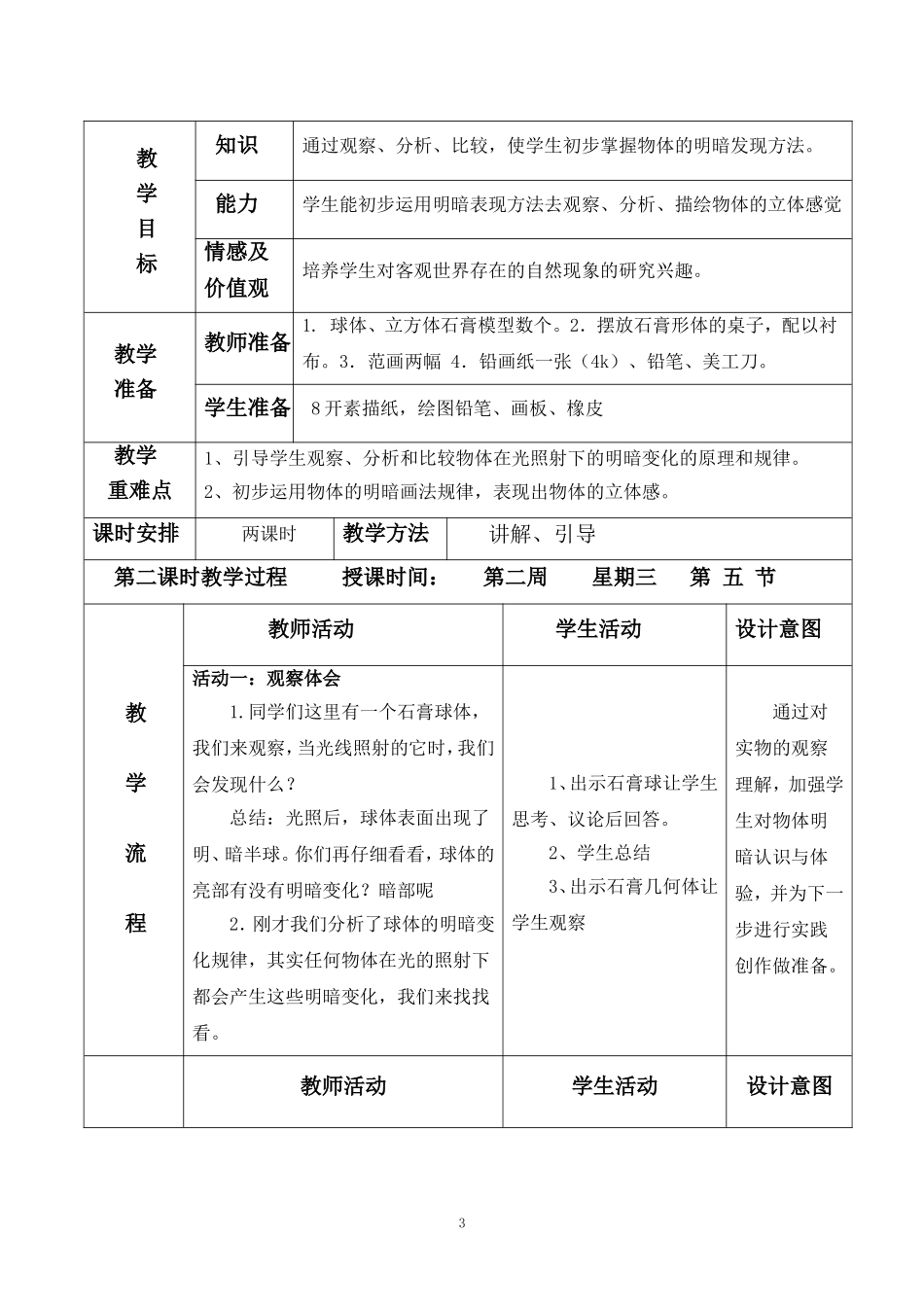 美术六下教案_第3页