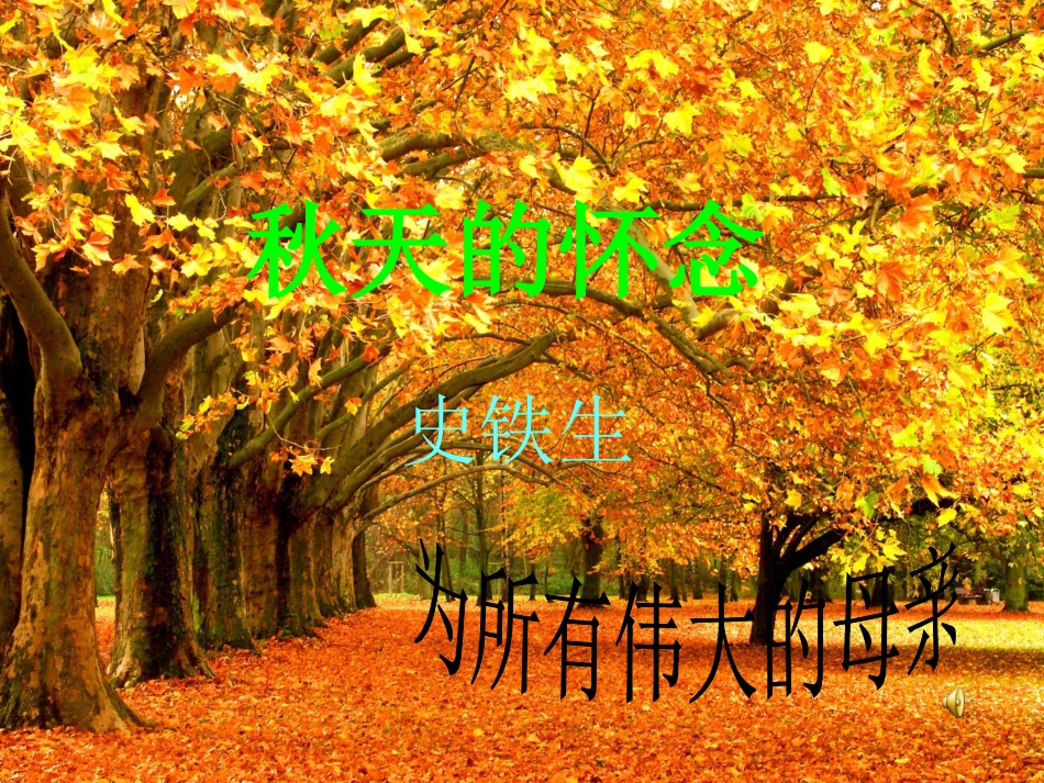 秋天的怀念 (9)_第1页