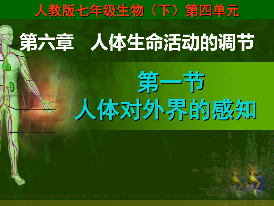 1_[人体对外界环境的感知]_课件_第1页