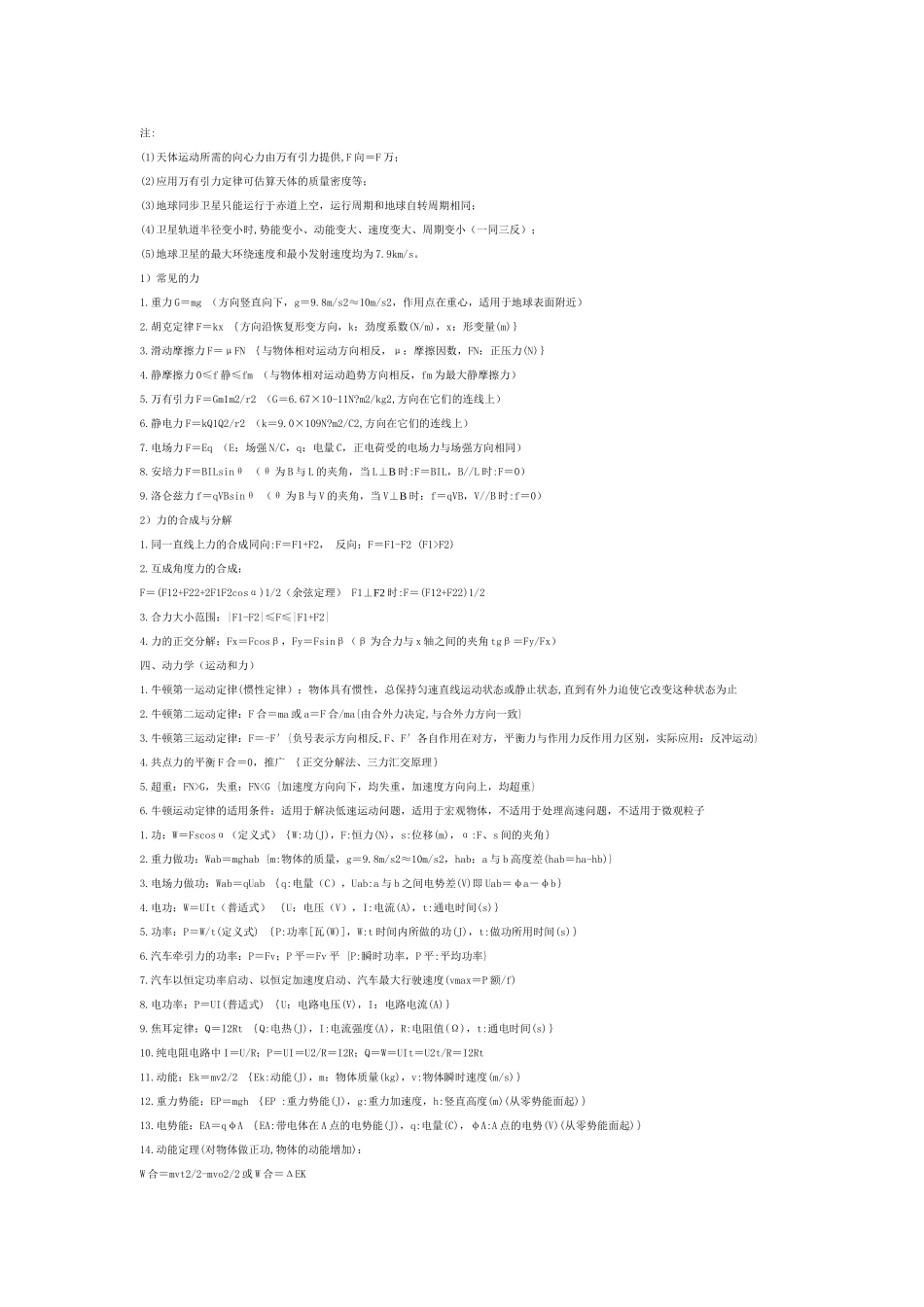 物理公式 (2)_第2页