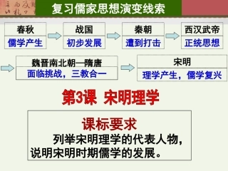 第3课宋明理学