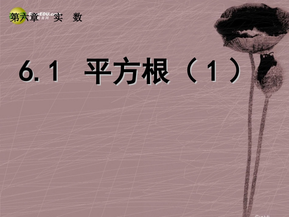 61平方根课件（1）（新版）新人教版_第1页