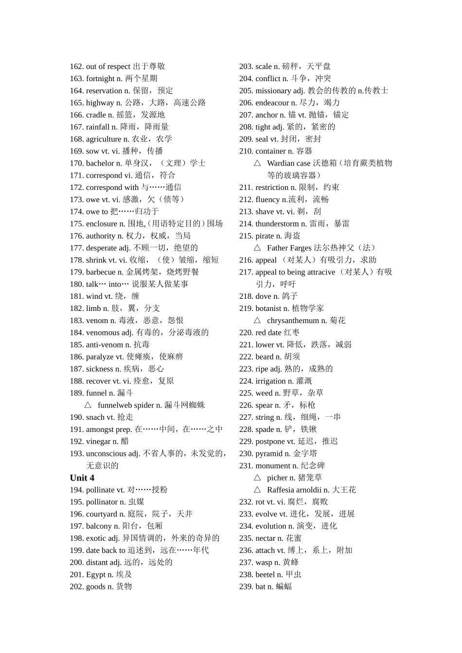 选修九单词表_第3页