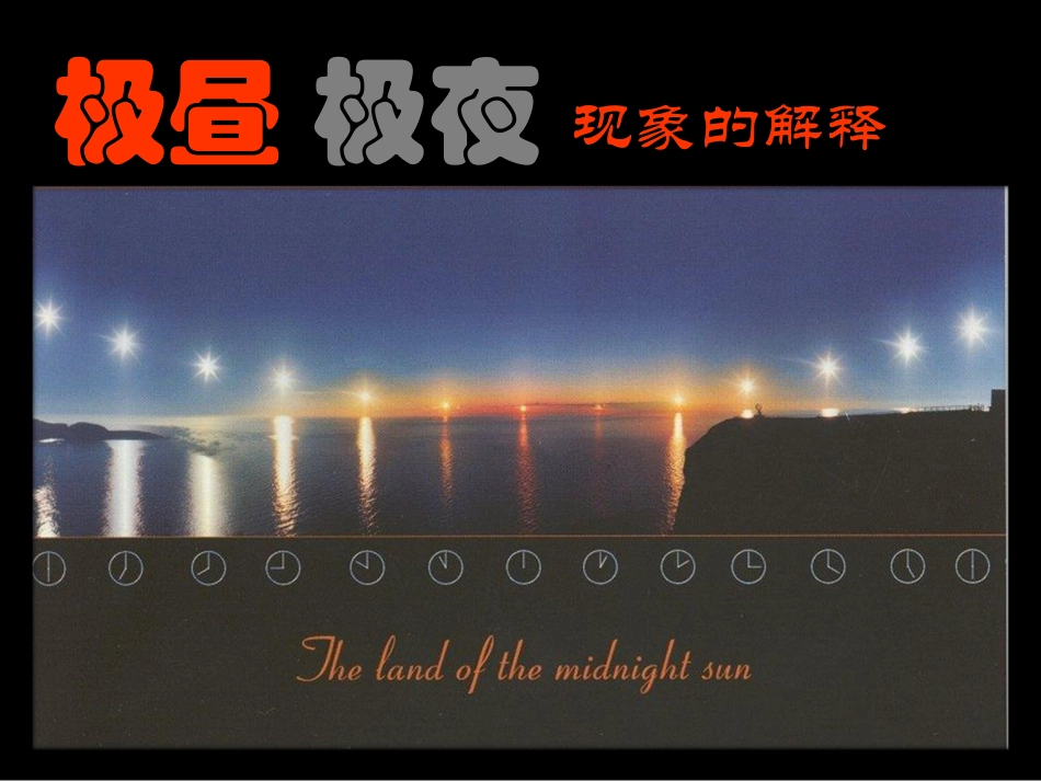 48极昼和极夜的解释_第1页