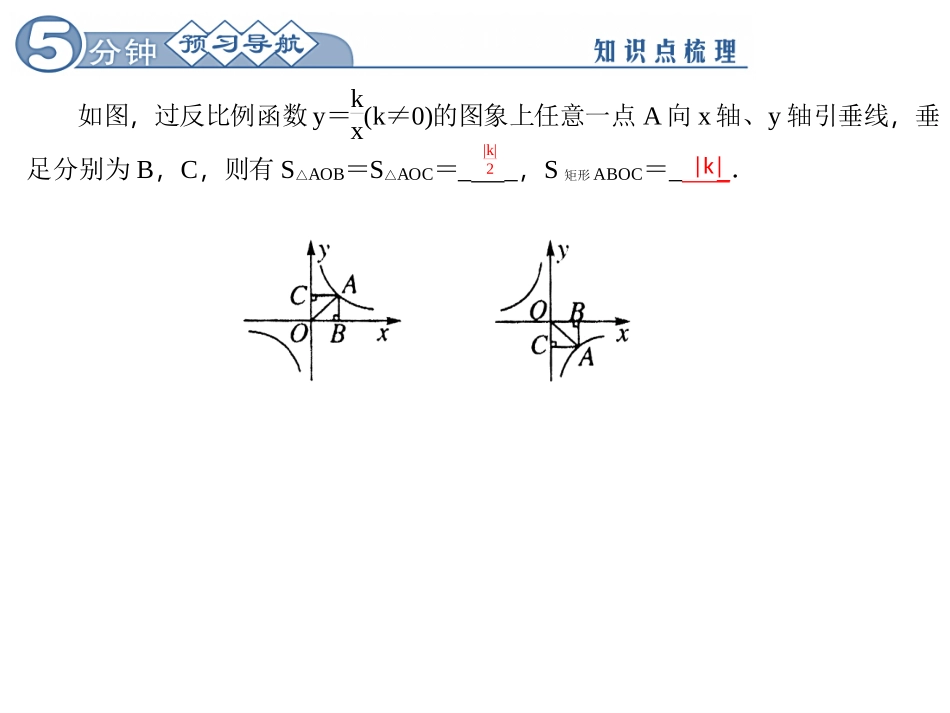 26．122反比例函数图象和性质的综合应用_第2页