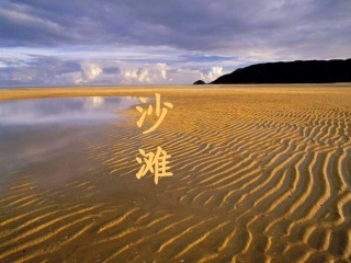4沙滩上童话