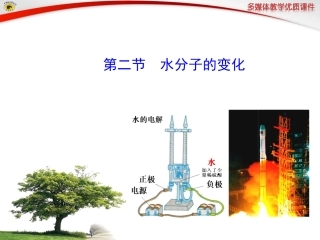 第二节水分子的变化