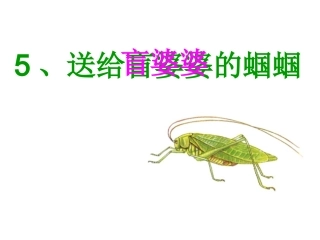 5送给盲婆婆的蝈蝈 (2)