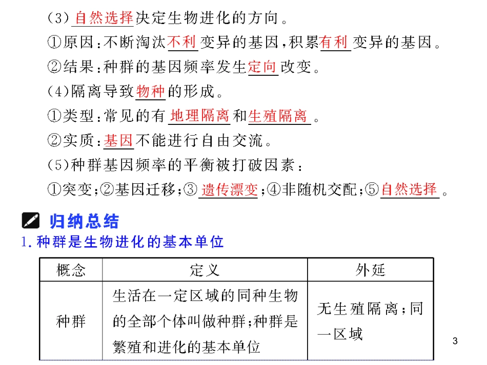 第21讲生物的进化_第3页