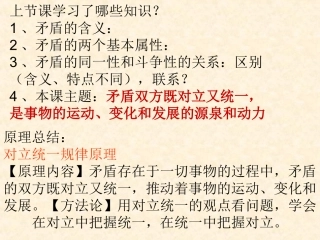 3矛盾普遍性和特殊性1