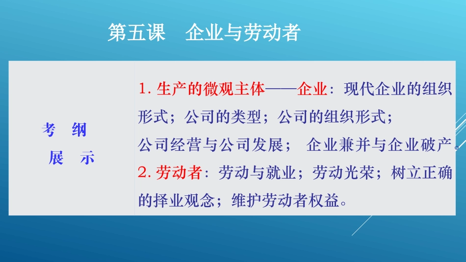 5企业与劳动者_第1页