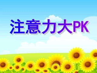 注意力大PK