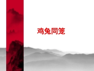 鸡兔同笼 (6)