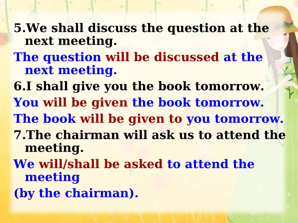 被动改写句子_第2页