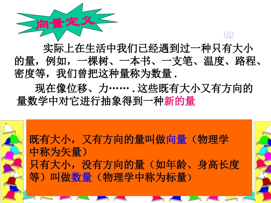 21平面向量的实际背景与基本概念课件_第3页