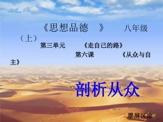 剖析从众课件