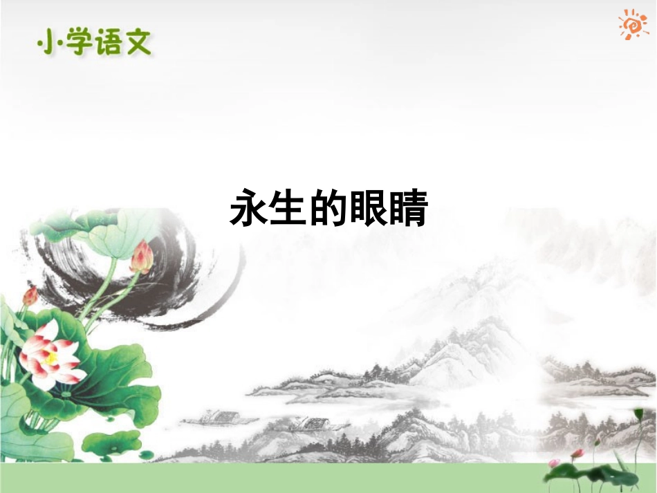 18永生的眼睛_第1页