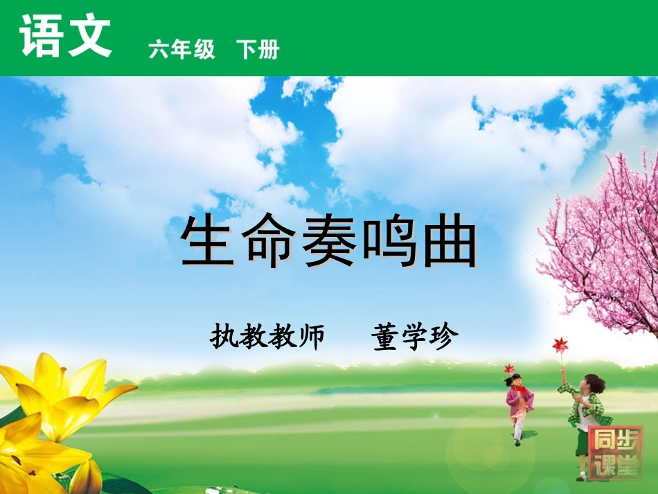 《生命奏鸣曲》_第1页