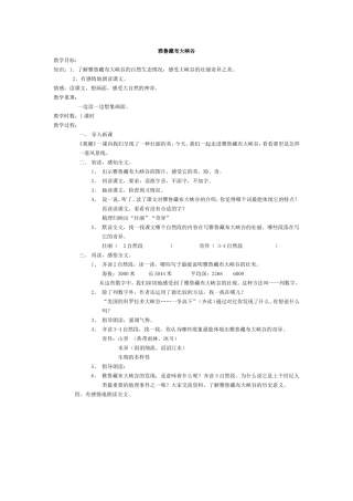 雅鲁藏布大峡谷