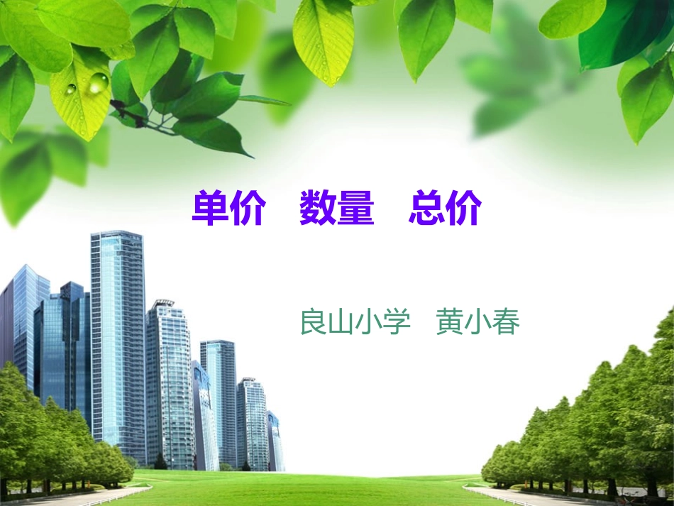 单价数量总价_第1页