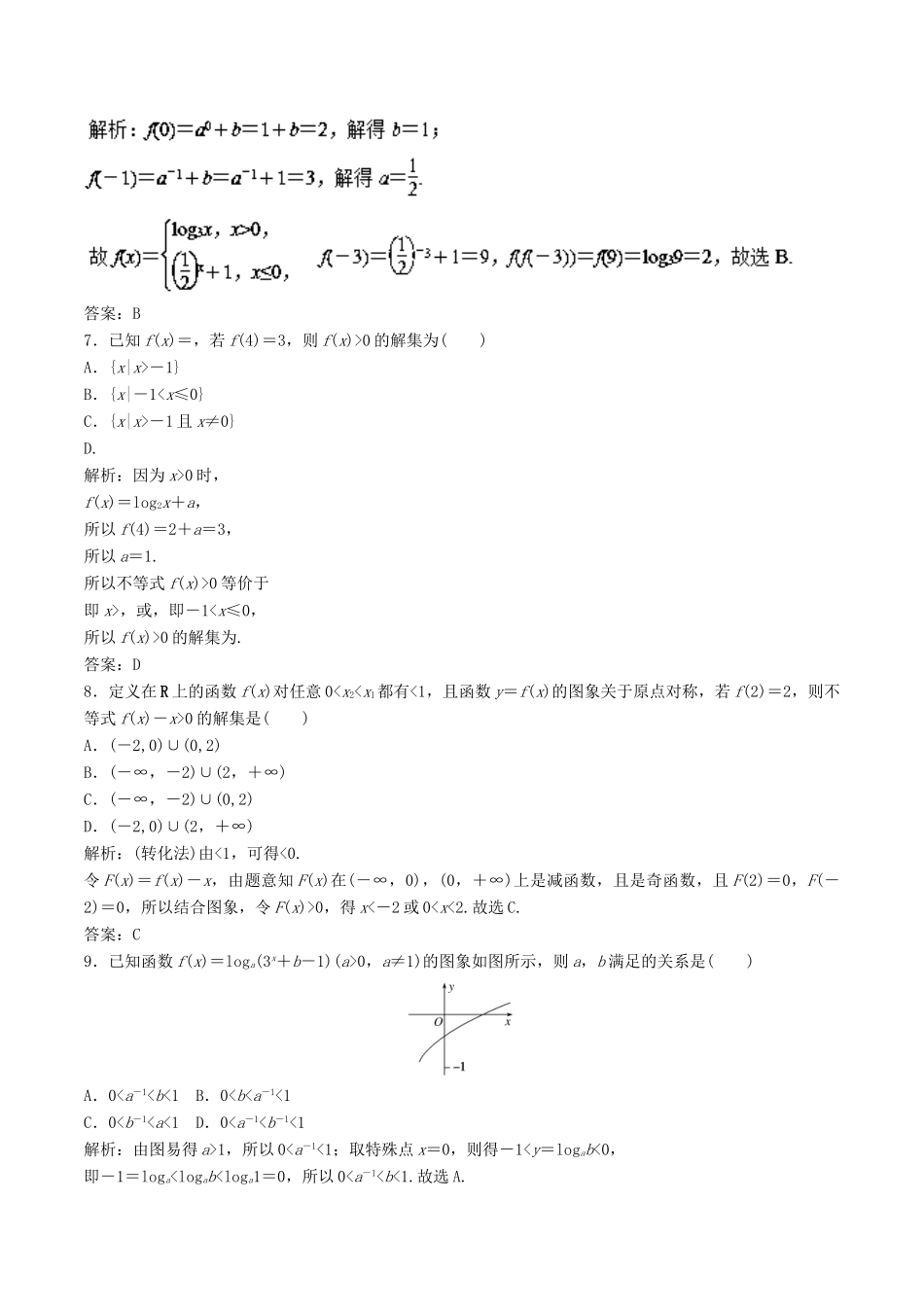 高考数学 专题01 函数的图象与性质热点难点突破 文-人教版高三全册数学试题_第2页