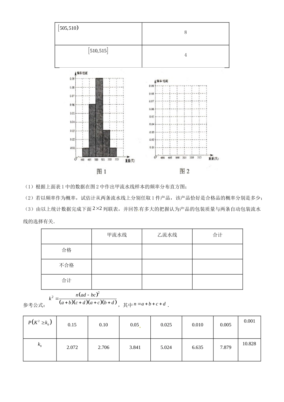 高考数学三轮冲刺 大题提分 大题精做4 统计概率：统计与统计案例 文-人教版高三全册数学试题_第3页