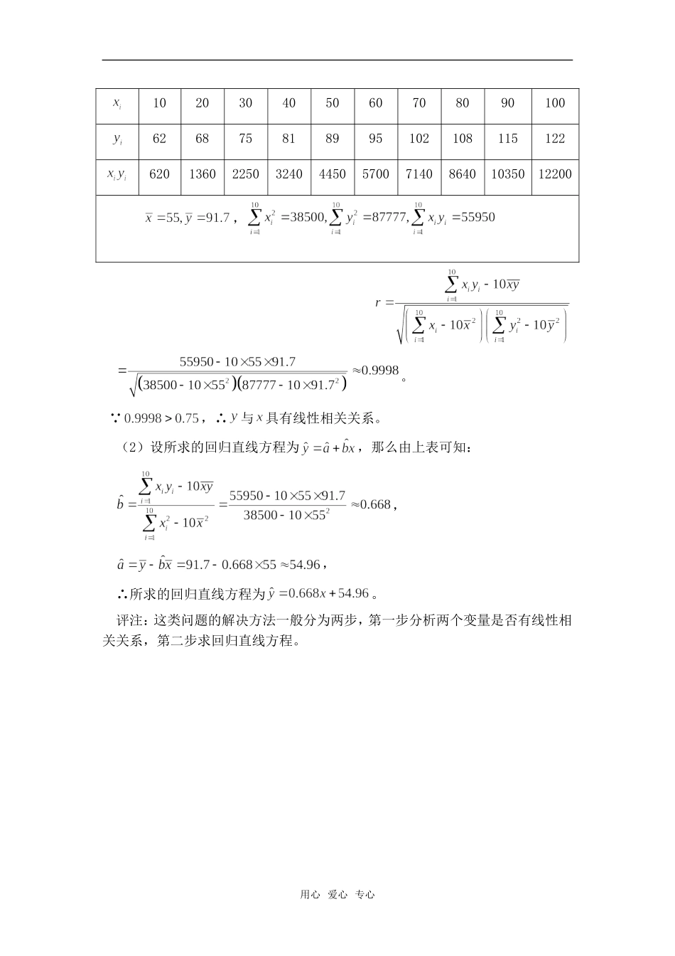 高考数学复习点拨 回归分析的基本思想及初步应用考点击破_第3页