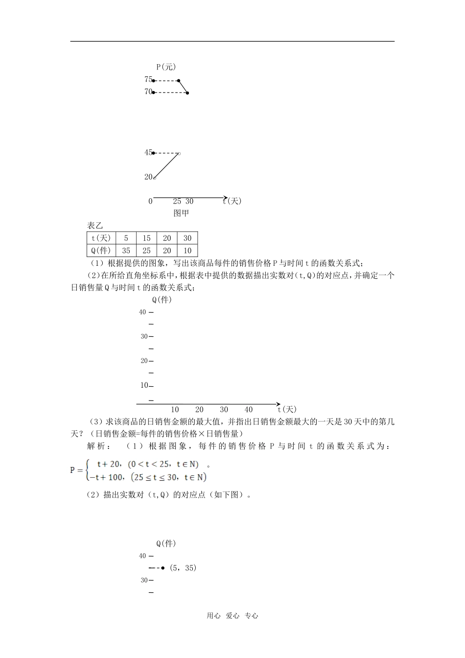 高考数学复习点拨 图表信息新应用_第2页