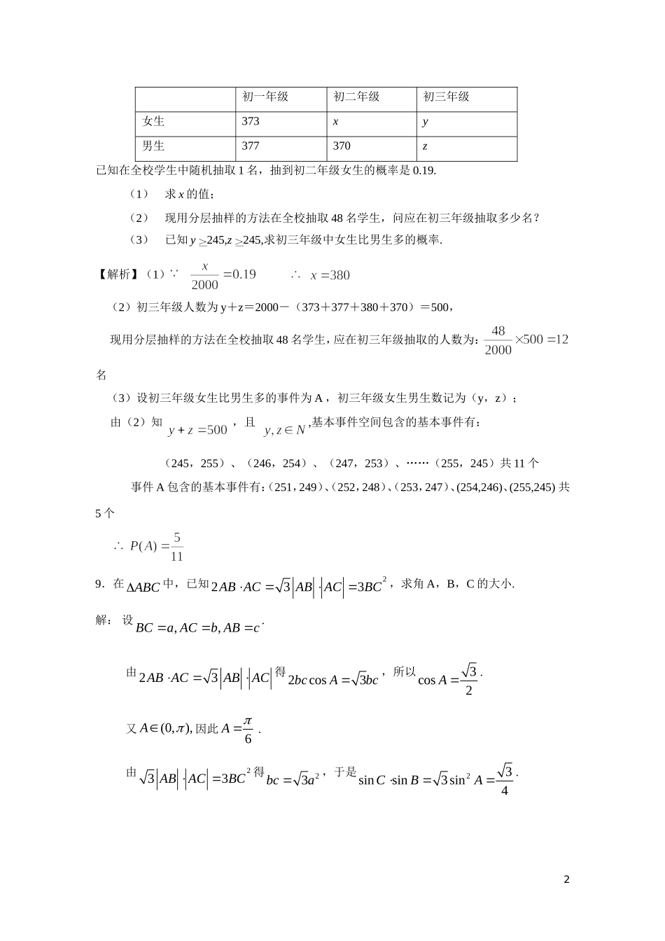 江苏省兴泰高补中心数学补课讲义 易错题（6）苏教版_第2页