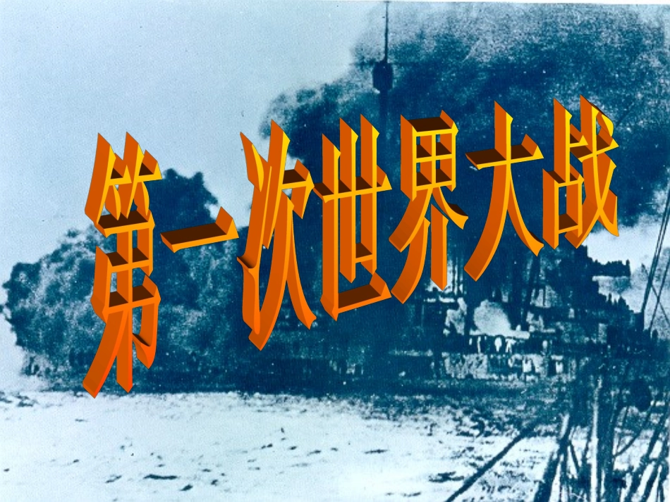 21第一次世界大战_第3页