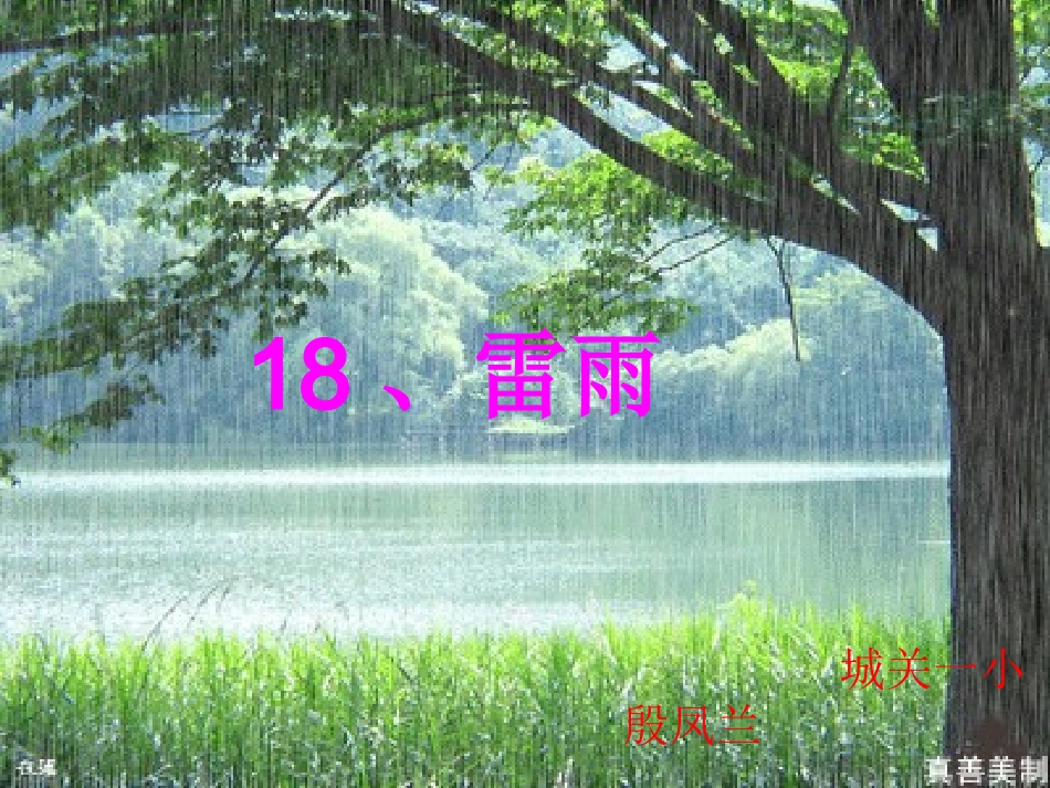 18、雷雨-课件_第1页