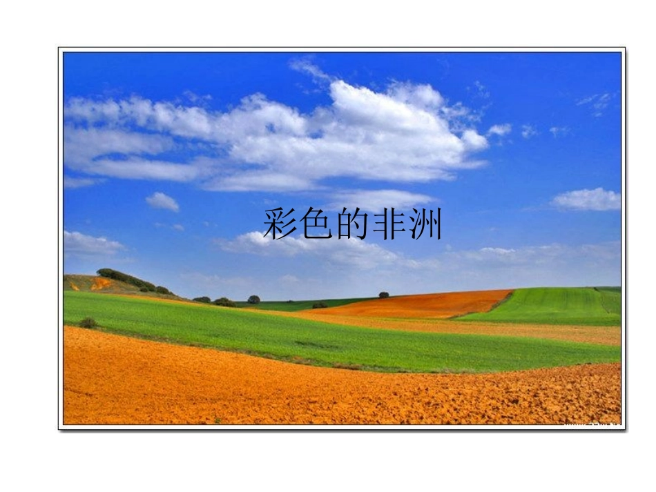 彩色的非洲4_第1页