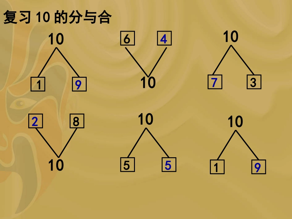 第五单元第十课时10的加减法_第2页