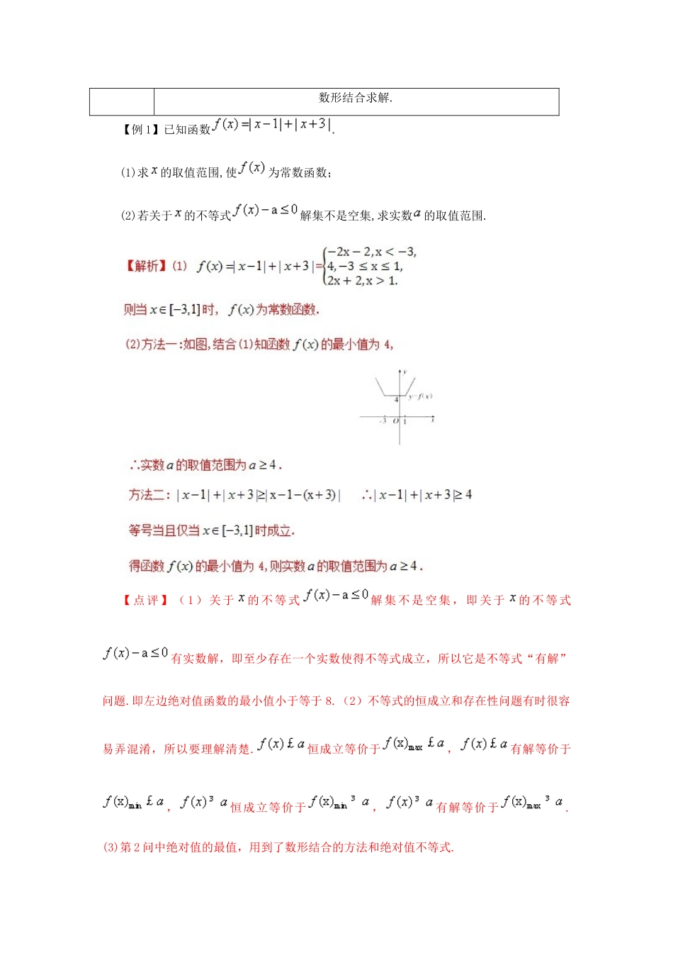 高考数学 常见题型解法归纳反馈训练 第04讲 函数的值域（最值）的常见求法（3）-人教版高三全册数学试题_第2页