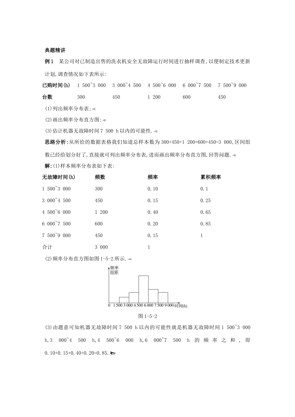 高中数学 第一章 统计 1.5 用样本估计总体知识导航 北师大版必修3-北师大版高一必修3数学试题_第3页