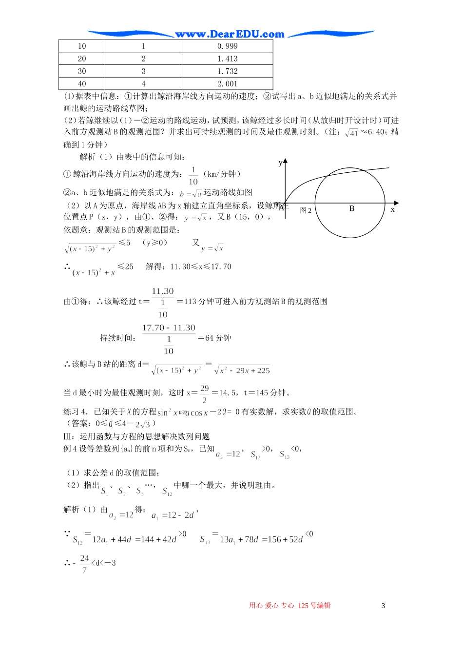 高考数学复习 函数与方程的思想方法_第3页