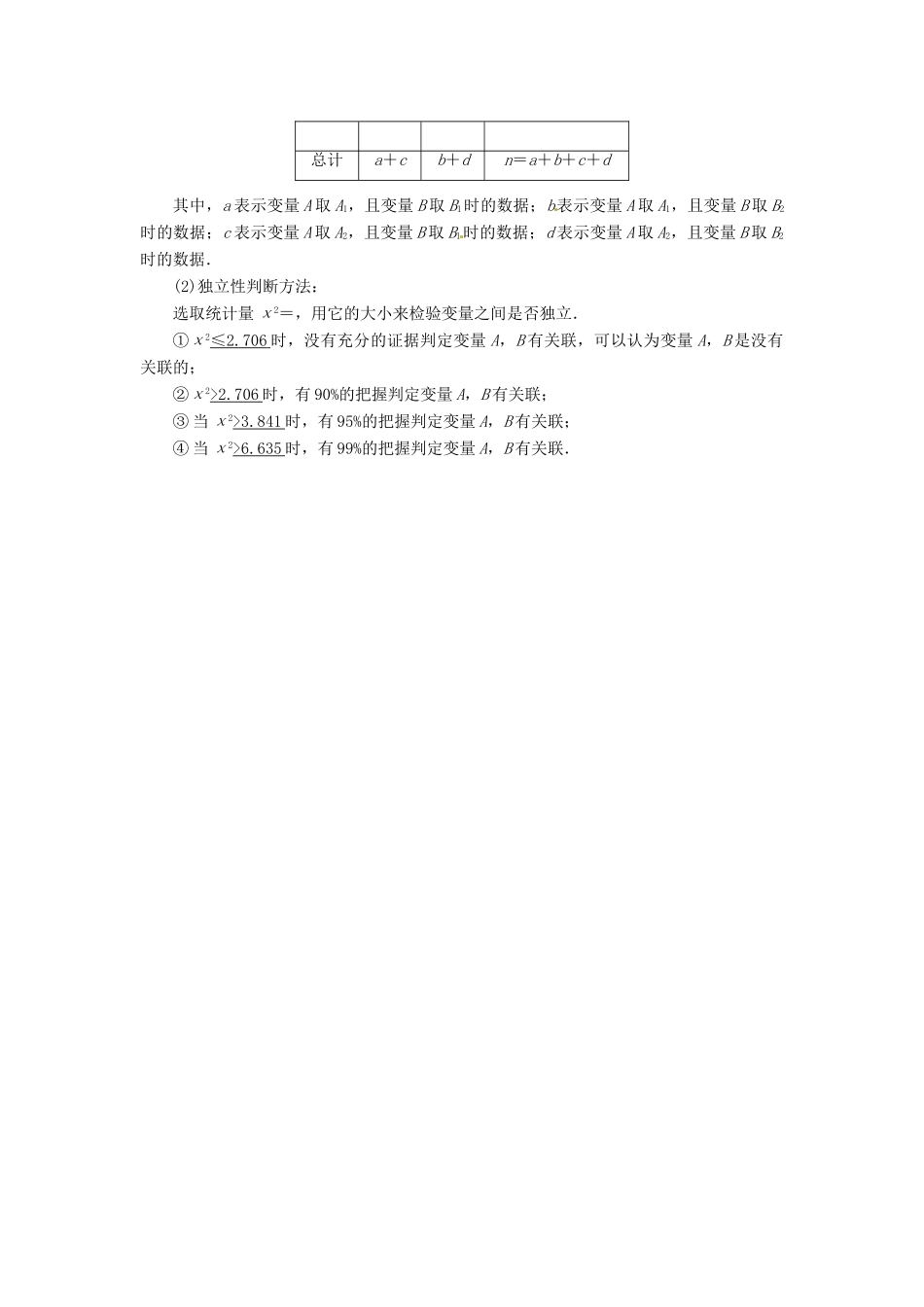高考数学复习 专题14 计数原理与概率统计 变量间的相关关系、统计案例考点剖析-人教版高三全册数学试题_第3页