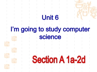2013年版新目标英语八年级上Unit+6+整体课件